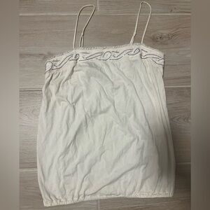 White Tank Top American Eagle Outfitters